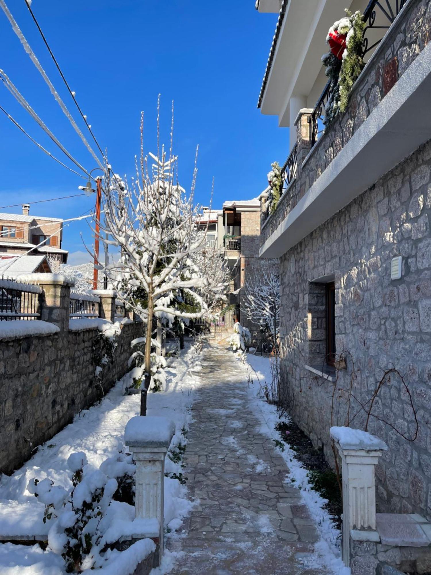 Bujtina Liana Voskopoje Otel Dış mekan fotoğraf