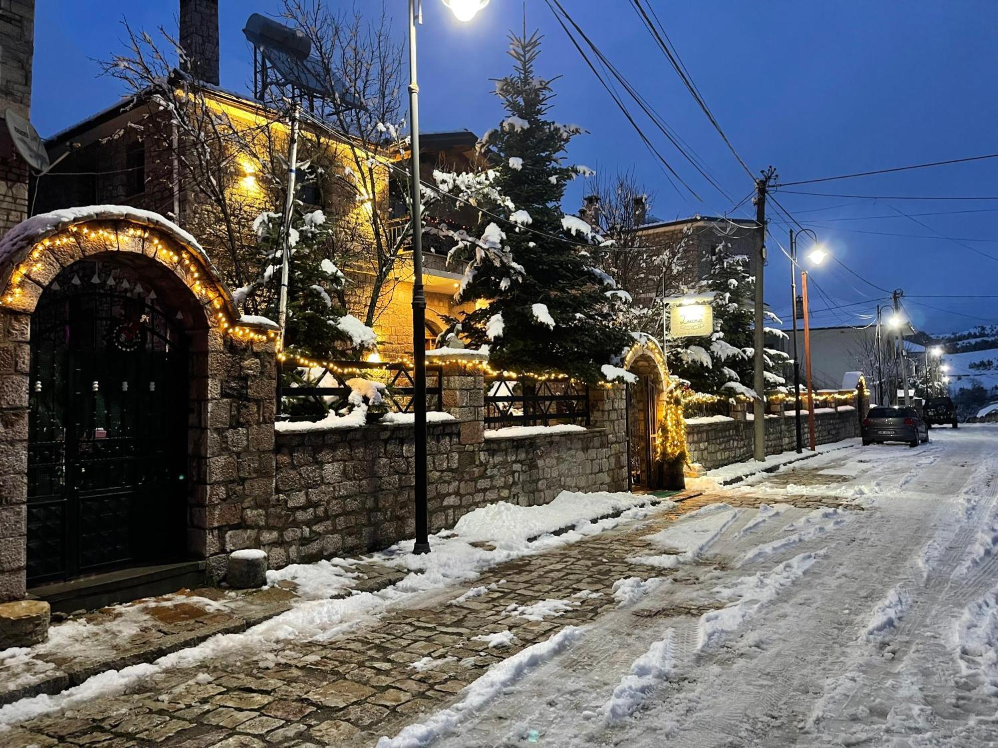 Bujtina Liana Voskopoje Otel Dış mekan fotoğraf